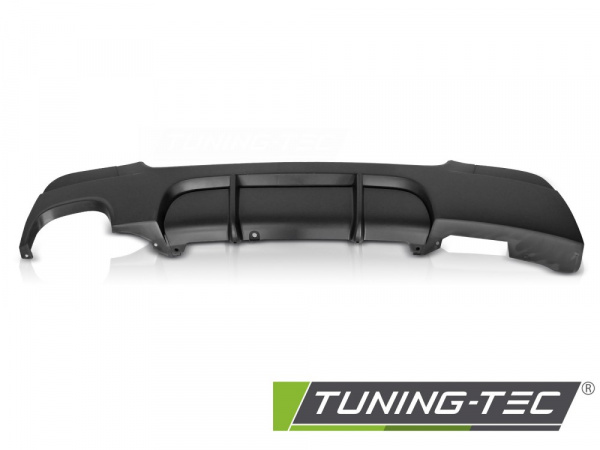 Upgrade Sport Design Heck Diffusor für BMW 3er E92/E93 Coupe/Cabrio 06-13 Doppelrohr links