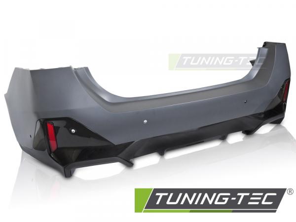 Upgrade Performance Sport-Design Heckstoßstange passend für BMW 5er G60 Limousine 23+ mit PDC