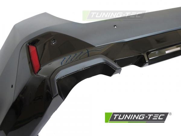 Upgrade Performance Sport-Design Heckstoßstange passend für BMW 5er G60 Limousine 23+ mit PDC
