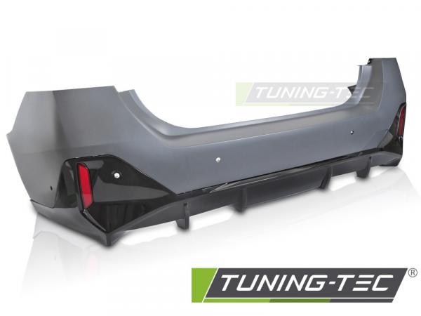 Upgrade Performance Design Heckstoßstange passend für BMW 5er G60 Limousine 23+ mit PDC