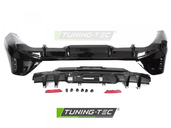 Upgrade Performance Design Heckstoßstange passend für BMW 5er G60 Limousine 23+ mit PDC