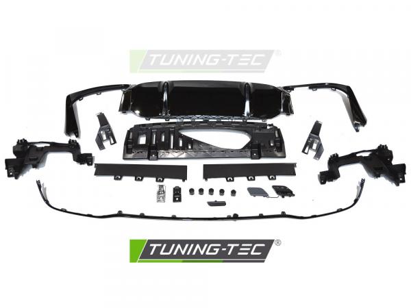 Upgrade Design Heckstoßstange für Mercedes-Benz E-Klasse W213 20-23 mit PDC - Black