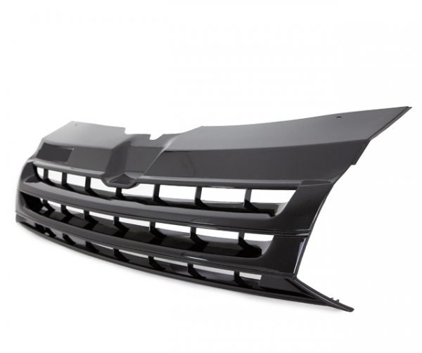 Kühlergrill Sport Tuning Grill Frontgrill Schwarz ohne Emblem für