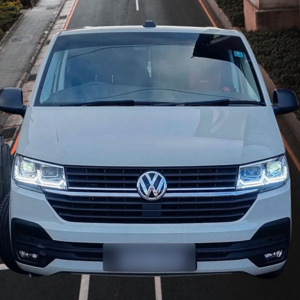 LED Tagfahrlicht Scheinwerfer für VW T6.1 chrom ab 2019  mit dynamischerm Blinker