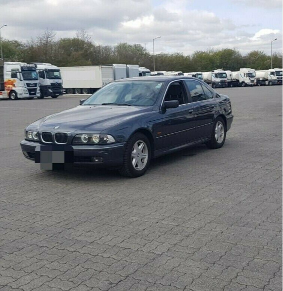 CCFL Angel Eyes Scheinwerfer für BMW 5er E39 95-03 schwarz