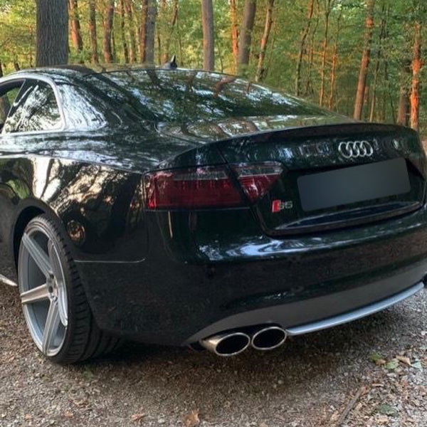 LED Lightbar Design Rückleuchten für Audi A5 07-11 rot/rauch