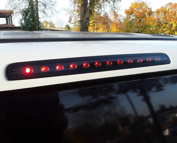 LED Bremsleuchte schwarz Klarglas für VW T5 Bus 03-15 mit Heckklappe
