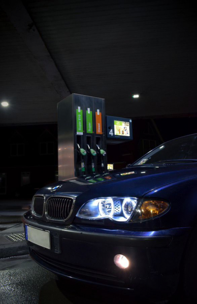 CCFL Angel Eyes Scheinwerfer für BMW 3er E46 Limo. / Touring 98-05 schwarz Set