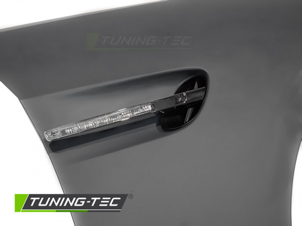 Upgrade Sport Design Kotflügel Vorn (links+rechts) für BMW 3er Coupe/Cabrio E92/E93 06-13 mit LED Seitenblinkern