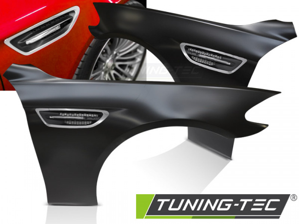 Upgrade Sport Design Kotflügel Vorn (links+rechts) für BMW 5er F10 / F11 10-16 mit LED Seitenblinkern