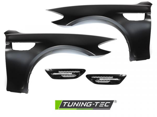 Upgrade Sport Design Kotflügel Vorn (links+rechts) für BMW 5er F10 / F11 10-16 mit LED Seitenblinkern
