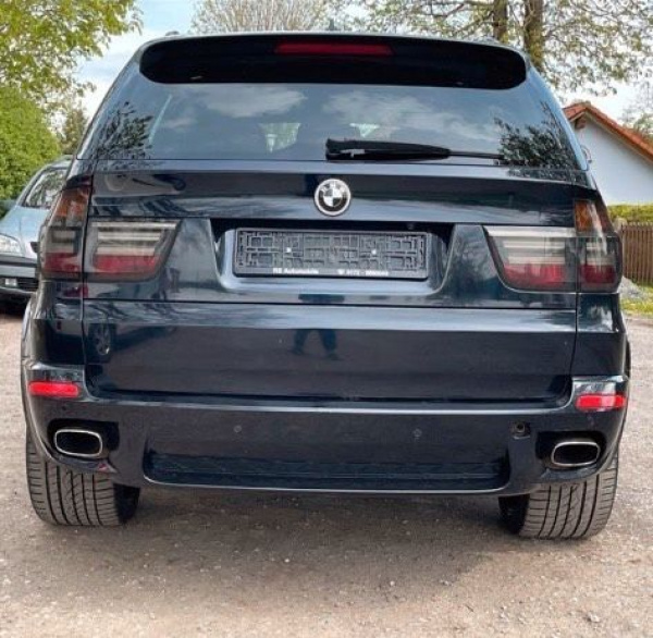 LED Lightbar Design Rückleuchten für BMW X5 E70 07-10 schwarz/rauch LCI Optik