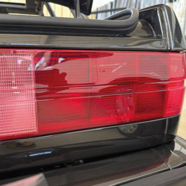 Exklusiv Classic-Sport Design Rückleuchten "V2" für BMW 3er E30 Vorfacelift 81-87 Limo, 2-Türer (Coupe), Cabrio, Touring rot/slightly