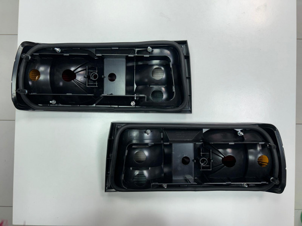 Exklusiv Classic-Sport Design Rückleuchten passend für BMW 3er E30 Facelift Limo, 2-Türer (Coupe), Cabrio, Touring 87-94 schwarz