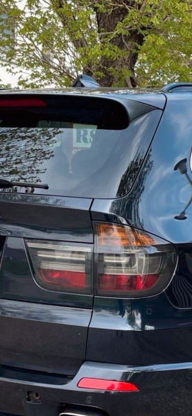 LED Lightbar Design Rückleuchten für BMW X5 E70 07-10 schwarz/rauch LCI Optik