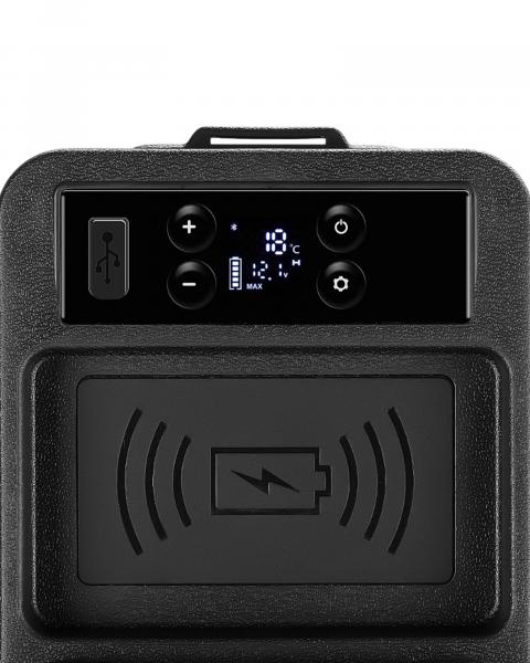 Upgrade+ "Freeze" Staufach Mittelkonsole Ablage für VW T5 03-09 mit Kühlfunktion, USB und Induktions-Ladung + App Steuerung