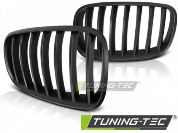 Upgrade Sportgrill Nieren für BMW X5 E70 / X6 E71 08-14 schwarz matt