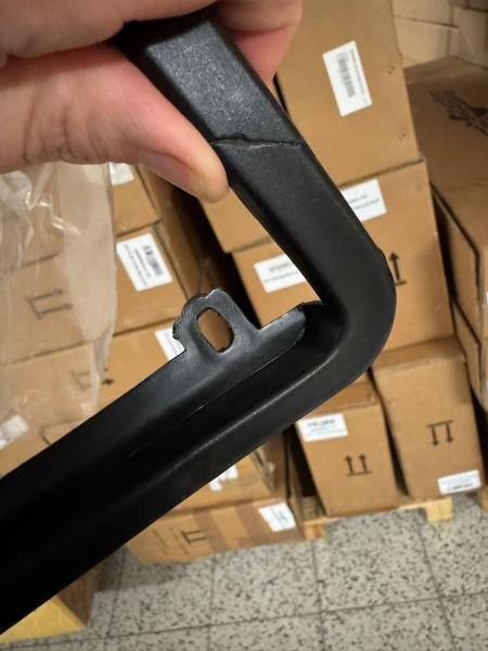 Upgrade Sportgrill / unterer Kühlergrill für Volkswagen T3 79-92 schwarz matt Südafrika-Version - B Ware