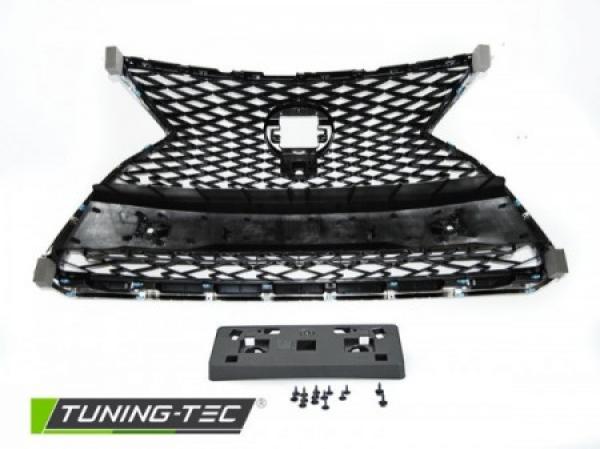 Upgrade Design Sportgrill / Kühlergrill für Lexus RX IV 2019+ Chrom mit Halter für Kamera