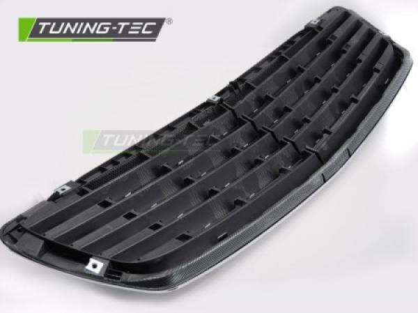 Sportgrill / Kühlergrill für Mercedes Benz S-Klasse W220 02-05 Carbonlook/Silber