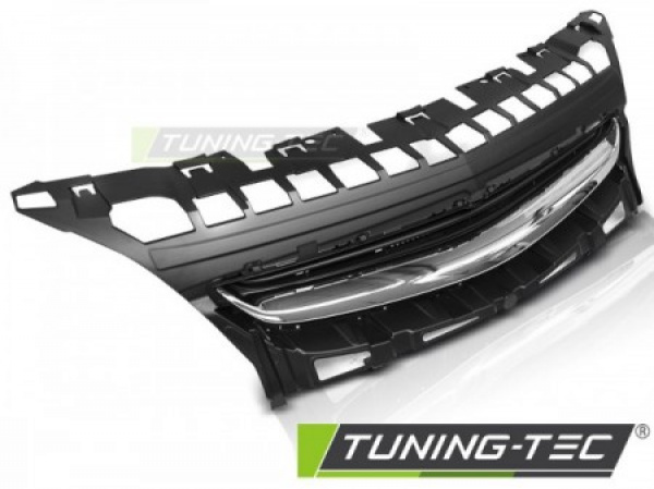 Upgrade Sportgrill / Kühlergrill für Opel Astra J 12-15 (5-Türer) schwarz/chrom