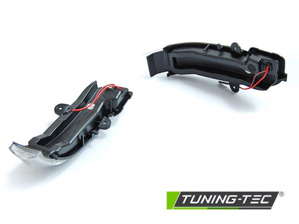 Upgrade LED Spiegelblinker für Mercedes Benz C-Klasse W203/S203/CL203 00-07 chrom/weiß dynamisch