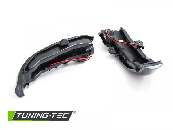 Upgrade LED Spiegelblinker für Mercedes Benz C-Klasse W203/S203/CL203 00-07 schwarz/rauch dynamisch