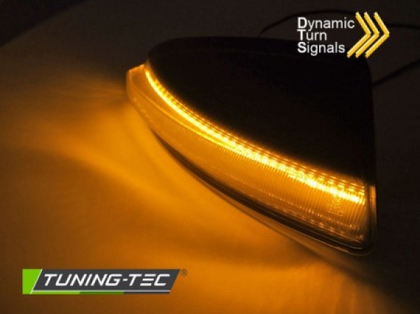 Upgrade LED Spiegelblinker für Mercedes Benz C-Klasse W204, Vito W639, ML W164 07-14 Schwarz/Rauch dynamisch