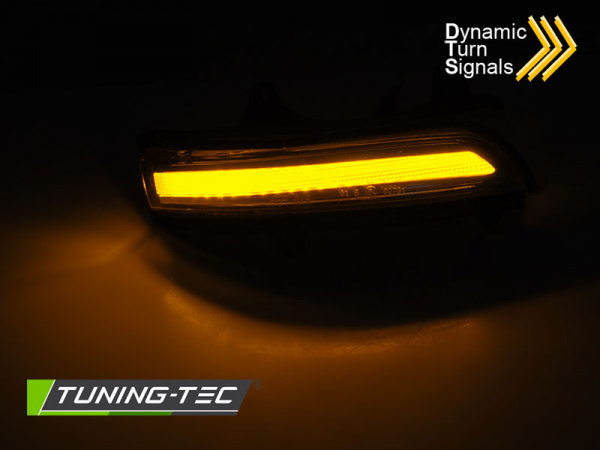 Upgrade LED Spiegelblinker für Toyota Land Cruiser Prado (150) 09-18 chrom/weiß dynamisch