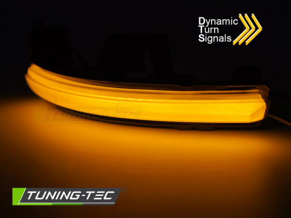 Upgrade LED Seitenspiegel Blinker für Volvo S90 / V90 / V60 / XC40 16-22 schwarz dynamisch