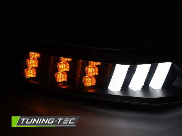 Upgrade LED Frontblinker-Standlicht Kombination für Ford Mustang 15-17 dynamisch schwarz