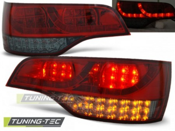 LED Upgrade Design Rückleuchten für Audi Q7 (4L) 06-09 rot/rauch