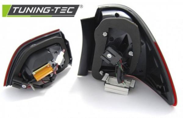 LED Lightbar Design Rückleuchten für BMW 3er E91 LCI Touring 09-11 rot/rauch