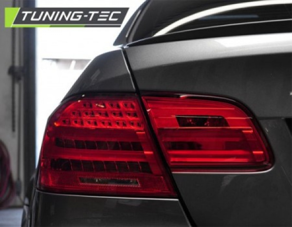 LED Lightbar Design Rückleuchten für BMW 3er E92 Coupe 06-10 rot/smoke LCI Optik