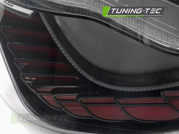 OLED Upgrade Design Rückleuchten Set für BMW 5er F10 10-16 achwarz/rauch mit dyn. Blinker