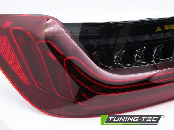 LaserLINE VOLL LED Rückleuchten Set für BMW 3er G20 Lim. 19-22 kirschrot