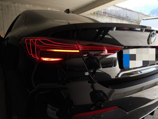 LaserLINE VOLL LED Rückleuchten Set für BMW 4er G22/G23 Coupe/Cabrio 20+  kirschrot mit dyn. Blinker