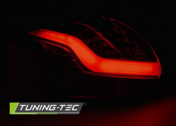LED Lightbar Design Rückleuchten für Ford Focus MK3 11-14 rot/rauch