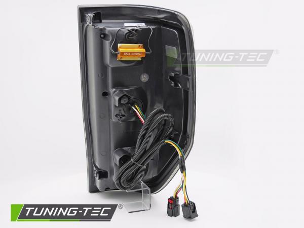 VOLL LED Upgrade Design Rückleuchten Set für Ford Ranger T6 / T7 12-18 schwarz/rauch mit dyn. Blinker