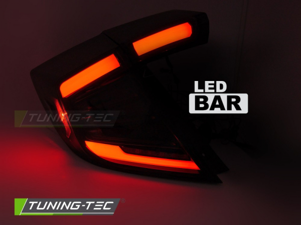 VOLL LED Rückleuchten Set für Honda Civic X 16-21 schwarz mit dyn. Blinker