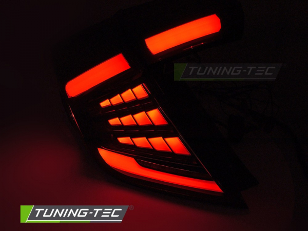 VOLL LED Rückleuchten Set für Honda Civic X 16-21 schwarz mit dyn. Blinker
