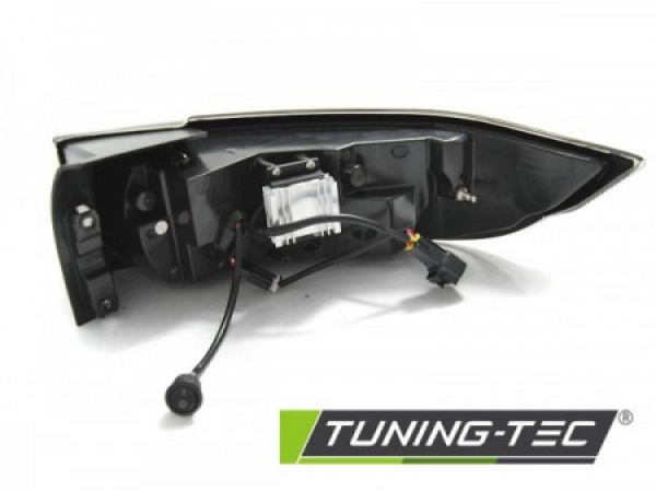 LED Lightbar Design Rückleuchten für Land Rover / Range Rover Evoque 11-18 rot/rauch mit dynamischem Blinker