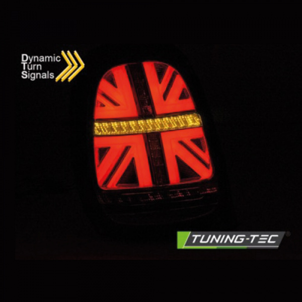 LED Upgrade Design Rückleuchten für Mini Cooper F55 / F56 / F57 14-17 rot/klar mit dynamischen Blinkern