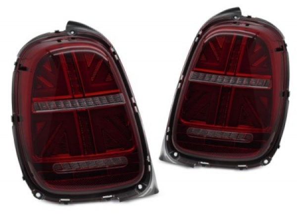 LED Upgrade Design Rückleuchten für Mini Cooper F55 / F56 / F57 14-17 rot/rauch mit dynamischen Blinkern