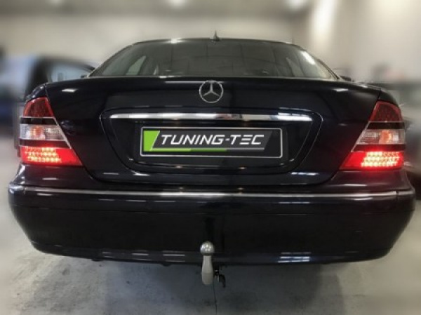 LED Upgrade Design Rückleuchten für Mercedes Benz S-Klasse W220 98-05 rot/schwarz