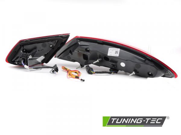 Voll LED Upgrade Design Rückleuchten Set für Mercedes Benz C-Klasse Coupe C205 14-21 rot mit dyn. Blinker & Welcome