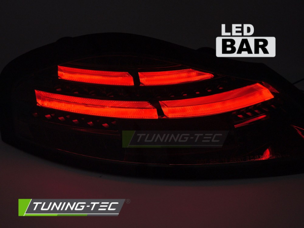 Voll LED Upgrade Design Rückleuchten Set passend für Porsche Boxster 986 96-04 schwarz/rauch