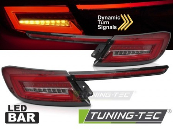 Upgrade LED Lightbar Design Rückleuchten für Toyota GR86 21+ rot mit dyn. Blinker