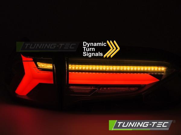Upgrade LED Rückleuchten TOYOTA RAV4 19- Schwarz mit dyn. Blinker