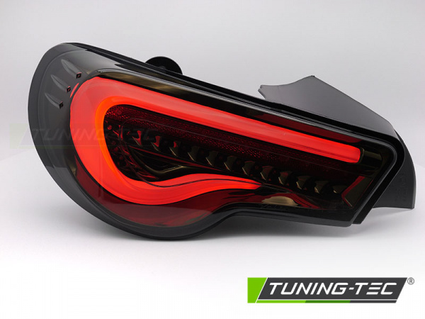 Upgrade LED Lightbar Design Rückleuchten für Toyota GT86 12-21 rauch mit dyn. Blinker